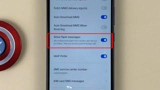 How to enable/disable Allow flash messages on Realme C15 Android 11