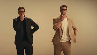 Chris Pratt & Chris Hemsworth: Art, a Dinosaur, a Legendary Hammer and #RayBanMeta