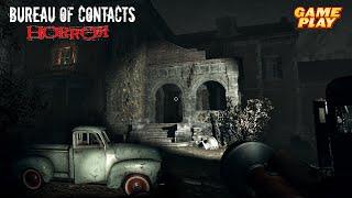 Bureau of Contacts  Дом с призраками Gameplay PC Steam  Horror game 2024