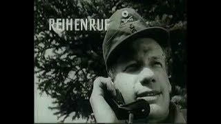 Bundeswehr Lehrfilm - "Funksprechverkehr im Heer" 1957 (Teil 1)