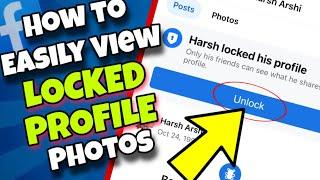 (NEW TRICK) How To View a Locked Profile on Facebook - Proof!