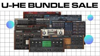 U-he Synth Bundle - DIVA, Repro1, Hive 2, & Zebra for Limited Time