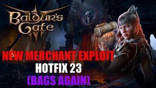 Merchant Bag Exploit (Works in Hotfix 25) | Baldur's Gate 3
