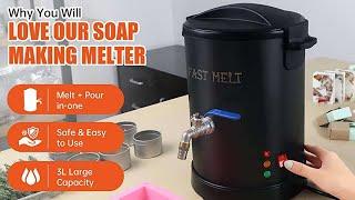 FAST MELT 3L Soap Base Melter - Soap Making Kit