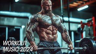 WORKOUT MOTIVATION MUSIC MIX 2024  POWERFUL HIPHOP TRAP & BASS  GYM WORKOUT MUSIC