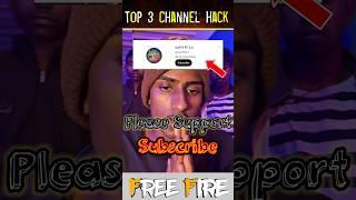 Top 3 Youtubers are Unlucky ! #freefire #trending #gyangaming #asgaming #cap8ff #techdilwar