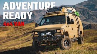 Ultimate DIY Overland Rig? Sportsmobile Inspired 4x4 Van [Adventure Ready 006]