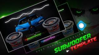  Trending Bass Boosted Avee Player Template || New Subwoofer Avee Player Visualizer 2024