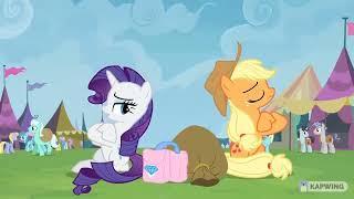 Rarity and Applejack being married for 8 minutes straight
