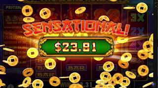 Treasure Horse Online Casino Slot Big Win!