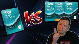 ️ ESET Home Security Review: ESET NOD32 Antivirus to Ultimate with VPN! ALL Versions Comparison