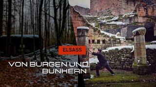 Burgruine Neu-Windstein, Alt-Windstein und Bunker | Pfalz Momente | Elsass