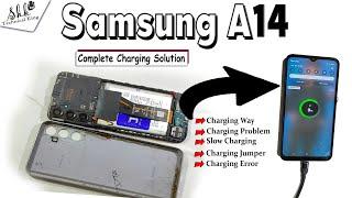 Samsung Galaxy A14 Charging Solution  Samsung A14 Charging Way || Samsung A14 Charging Jumper