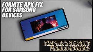 Download Fortnite Apk V16.50 -16451367 Fix Device not supported for Samsung Devices