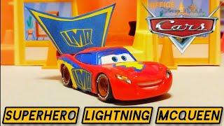 Disney Pixar Cars | Superhero Lightning McQueen Diecast Review