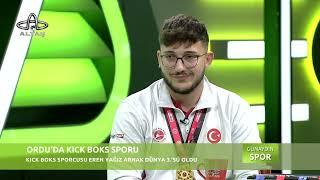 Günaydın Spor | Kick Boks Antrenörü Savaş Özcan ve Kick Boks Sporcusu Eren Yağız Arnak