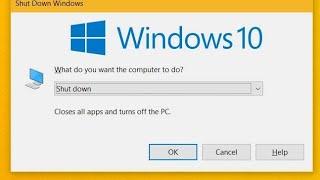 How To Shutdown Dell Laptop HP Laptop #acer Laptop #Lenovo laptop & Desktop computer️ Window 10-11