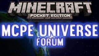 Minecraft Pocket Edition Forum - MCPE Universe