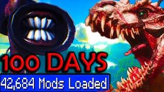 I Installed EVERY ARK Mod And Have 100 Days To beat it