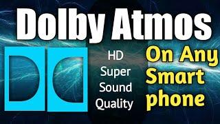 How to install Dolby Atmos in android & Uninstall (No root)