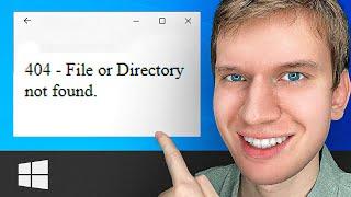 Как Исправить Ошибку: "404 - File or Directory not found" При Скачивании Windows 7, 8, 10, 11?