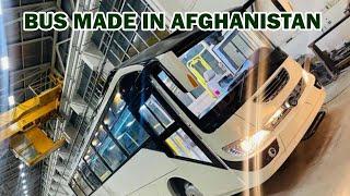 Bus made in Afghanistan.