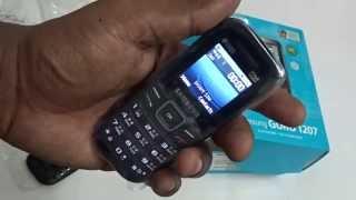 Samsung Guru 1207 Mobile Unboxing Video