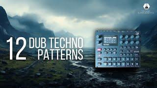 Syntakt Dub Techno Project 01 with 12 Patterns by Techno Supplements