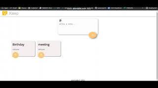 Google Keep Clone #ReactJs #webdevelopment #Projects #FunProjects