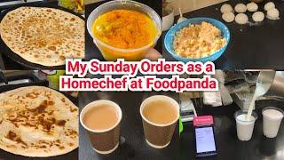 My Sunday Orders as a Homechef at Foodpanda | Bohat Zaroori aik Baat | Sonia Vlogs