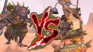 Throt the Unclean VS Epidemius. Total War Warhammer 3
