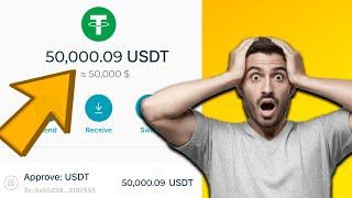 THE BEST WAY TO EARN FREE 50,000 (USDT/Tether/Eth)  2024