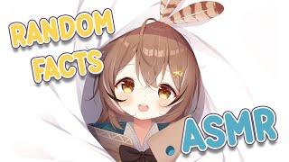 【ASMR】Whispering  Random Facts!!