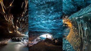 Incredible ICE CAVE Photography in ICELAND Winter 2022 + Diamond Beach