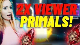 Viewer 2x Primal Shards Pulls! - RAID Shadow Legends