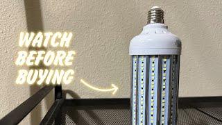 QUICK LOOK: Doovi 500W LED Corn Bulb - Is It Bright Enough?