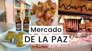 Aquí esta la mejor tortilla y el mejor pan de MADRID: Mercado De La Paz | Recorriendo Madrid