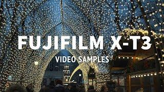 FUJIFILM X-T3 video samples (4K 60p & HD 120p)