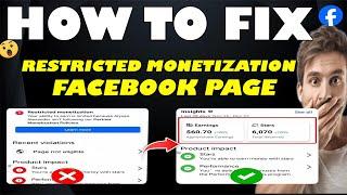 How To Appeal Facebook Restricted Monetization your Pages on Android 2024