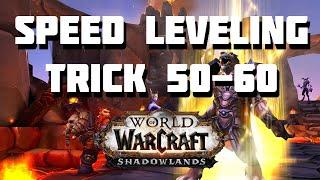 Shadowlands FASTEST Way to Level Alts 50-60 Exploit Trick Guide WoW *FIXED*