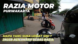 JALAN ALTERNATIF MENGHINDARI RAZIA DI PURWAKARTA