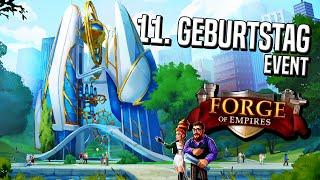 Forge of Empires -- 11. GEBURTSTAG EVENT -- Komplett neues Minispiel zum Jubiläum!