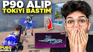 P90 ALIP TOKİYİ BASTIM! - PUBG MOBİLE