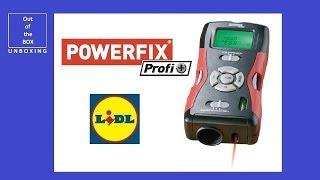 Profi + Multi-Purpose Detector 5-IN-1 Model-No.: HG02404 UNBOXING (Lidl 660 nm 9V laser class 2)