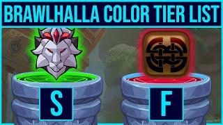 RANKING ALL THE BRAWLHALLA COLORS! (OLD)