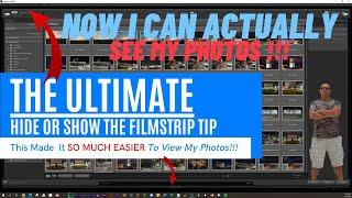 Hide or Show the Filmstrip in Lightroom Classic