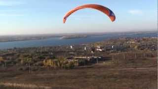 Аэрофотосъемка. Октябрьск в октябре.