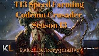 Torment Farming Speed Condemn Build for Crusader Season 13