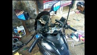 Honda CS1 Pasang Stang Jepit