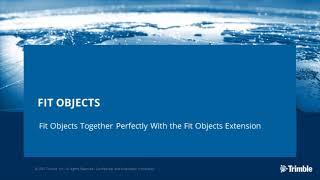 Tekla Structures 2021: Fit Objects Extension